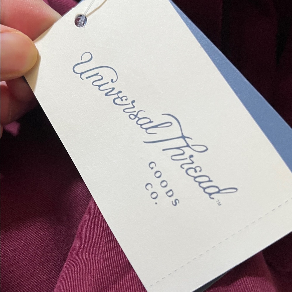 Universal Thread Women's Burgundy Pants - Picture 6 of 6
